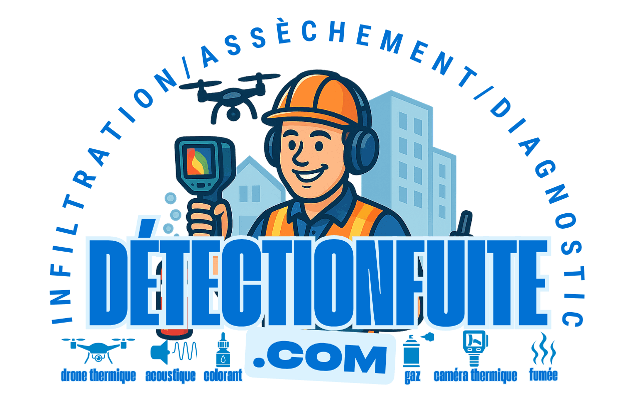 Logo DetectionFuite.com Infiltration Sans Casse Assèchement
